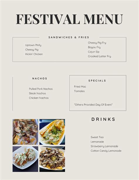 crooked letter kitchen|bustin mobile kitchen menu.